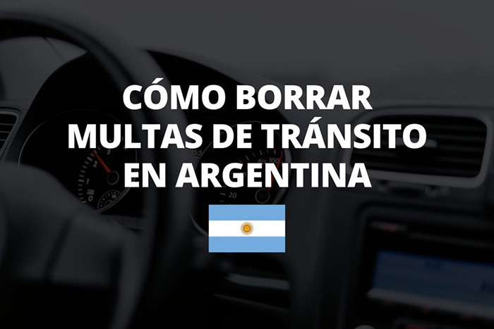 Cómo borrar multas de tránsito en Argentina