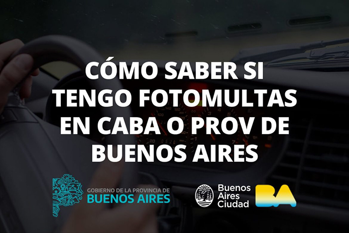 Cómo saber si tengo fotomultas en CABA o Prov. de Buenos Aires